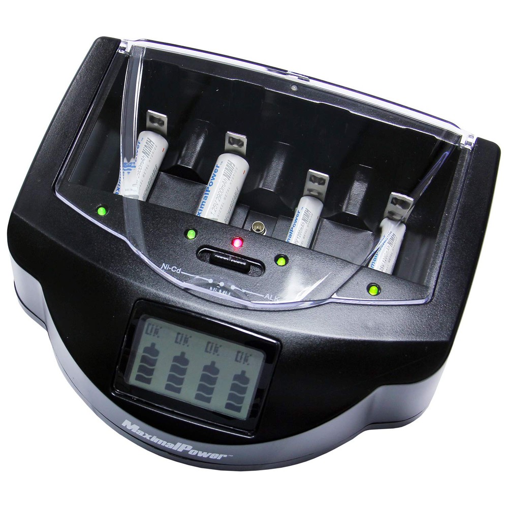 FC999 Universal Rapid Charger for Alkaline, RAM, Ni-MH, Ni-CD, AA, AAA, C, D,...
