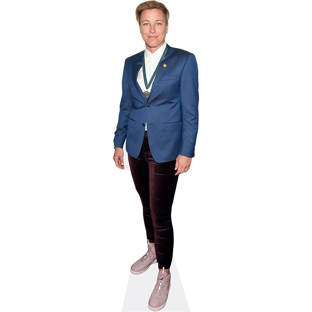 Abbby Wambach Blue Blazer Mini Cutout Collectible Sports Figure-image