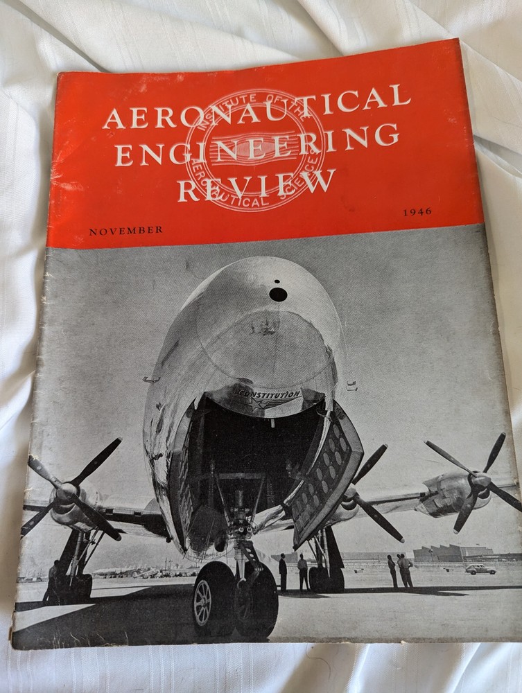 Aeronautical Engineering Review November 1946  Lockheed Constitution