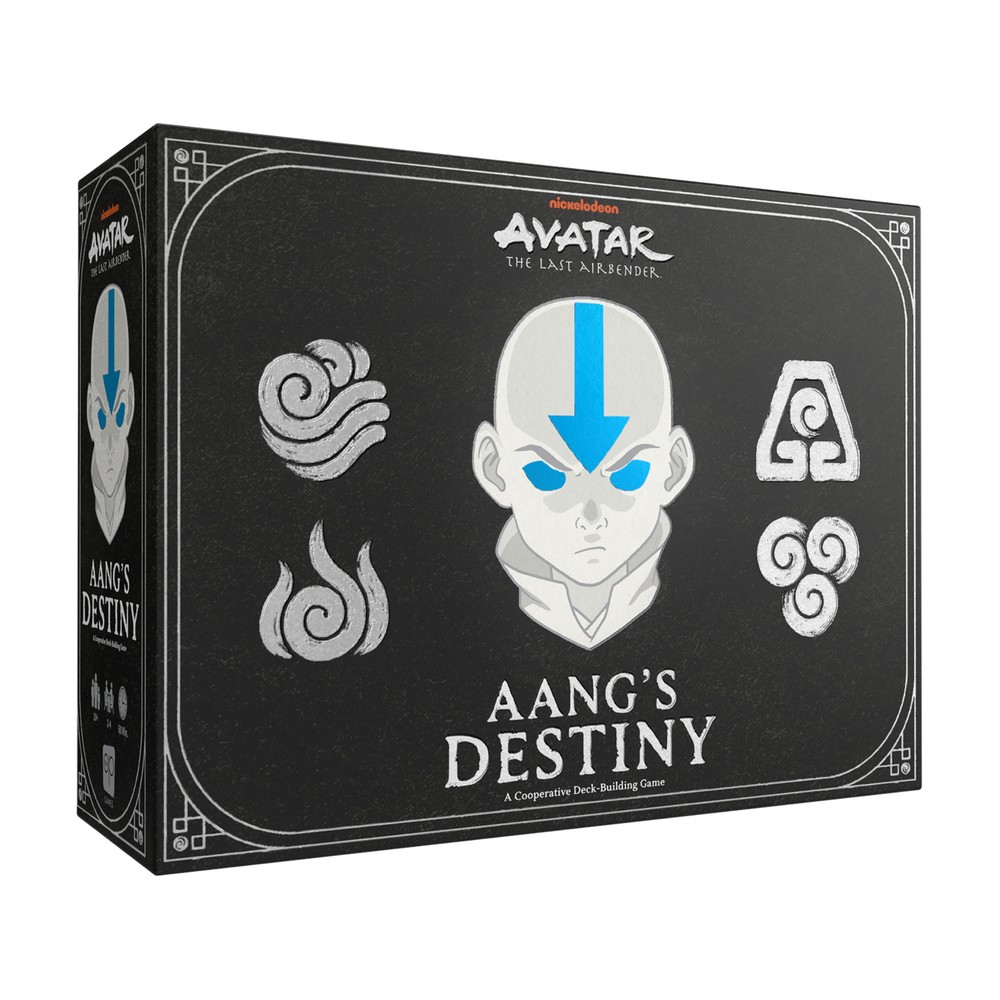 Avatar The Last Airbender Aangs Destiny Cooperative Deck Building Game Master Your Elemental Skills and Save the World Together-image
