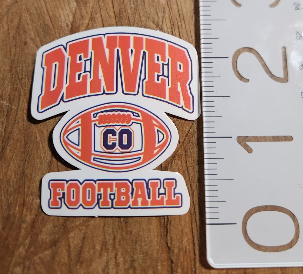 Denver Broncos NFL Football Team Laptop Sticker Decal