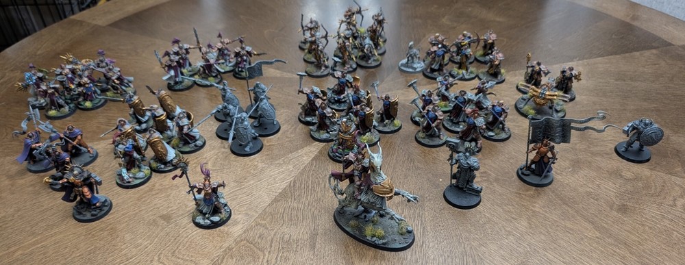 Warhammer Age of Sigmar Stormcast Eternals Army Lot Mostly Painted