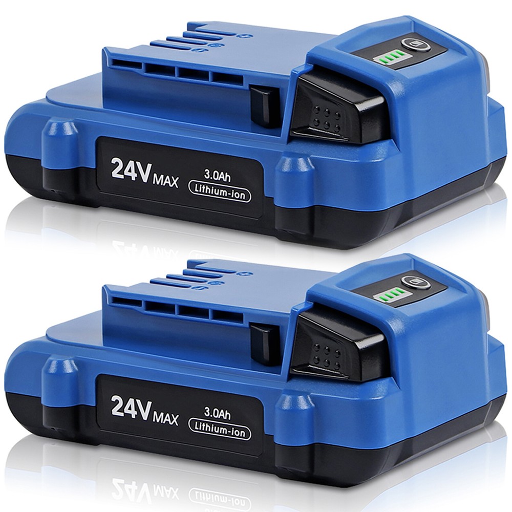 2x 3 Ah 5 Ah 6 Ah Lithium Battery 1051230 KB624-03 KB524-03 For 24V Max tools
