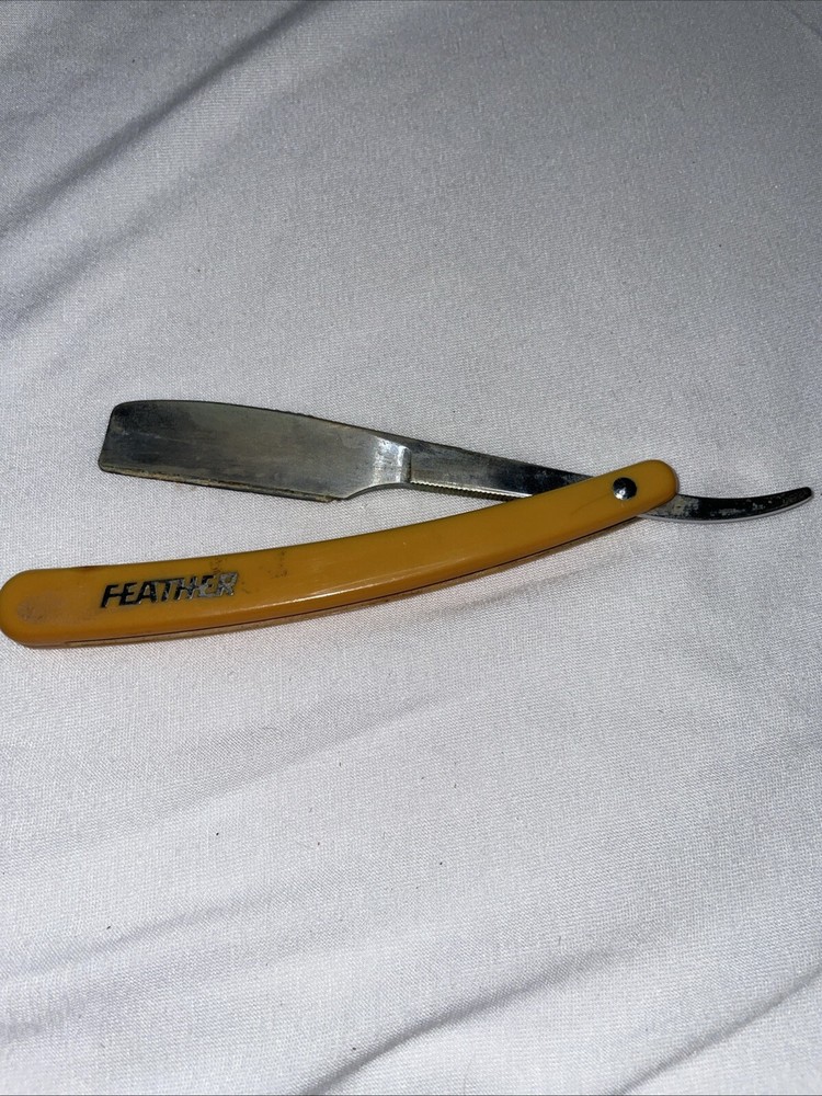 Feather Professional Stainless Steel Straight Edge Razor
