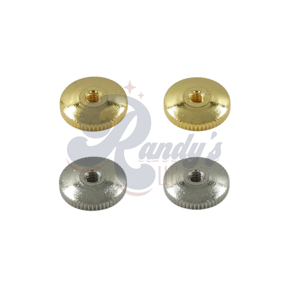 Advanced Plating Inc (API) ABR-1 Bridge Thumbwheels - Domed (2-Pack) - Fits-image