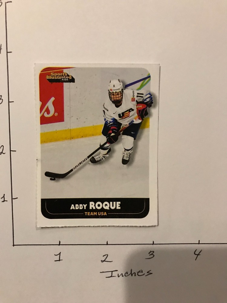 Abby Roque team USA Sports Illustrated Kids trading card 1000-image