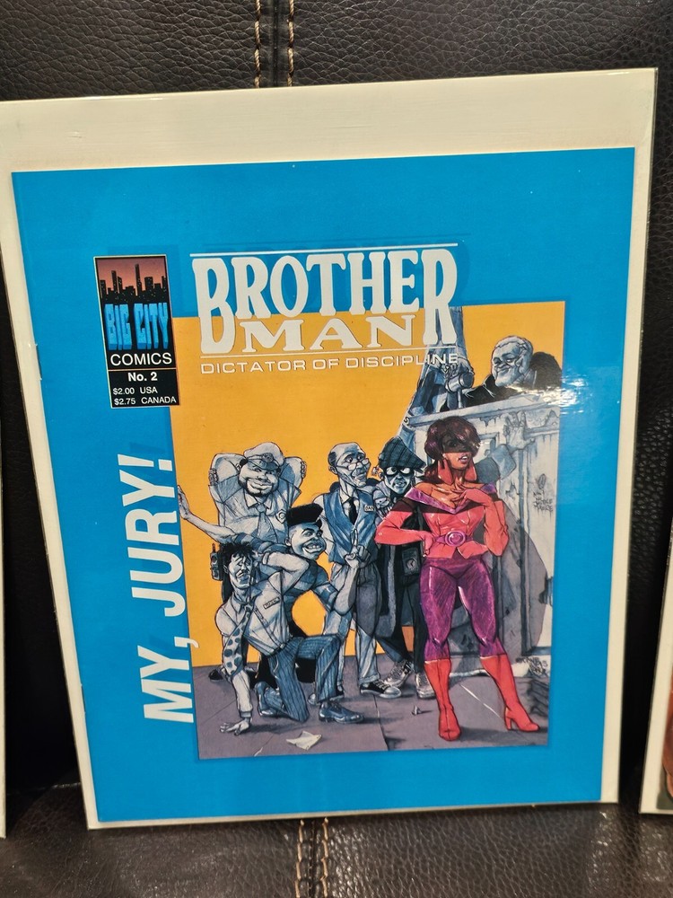 Big City Comics #2 BROTHER MAN Dictator Of Discipline” 1990