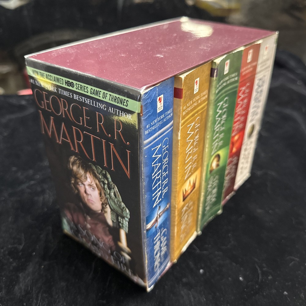 Epic A Song of Ice and Fire 5-Book Set by George R.R. Martin - Game of Thrones Series-image