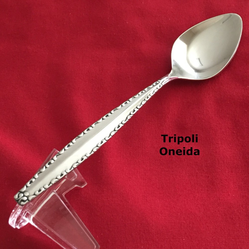 Oneida TRIPOLI Teaspoon 6 1/8'' Stainless Steel Flatware