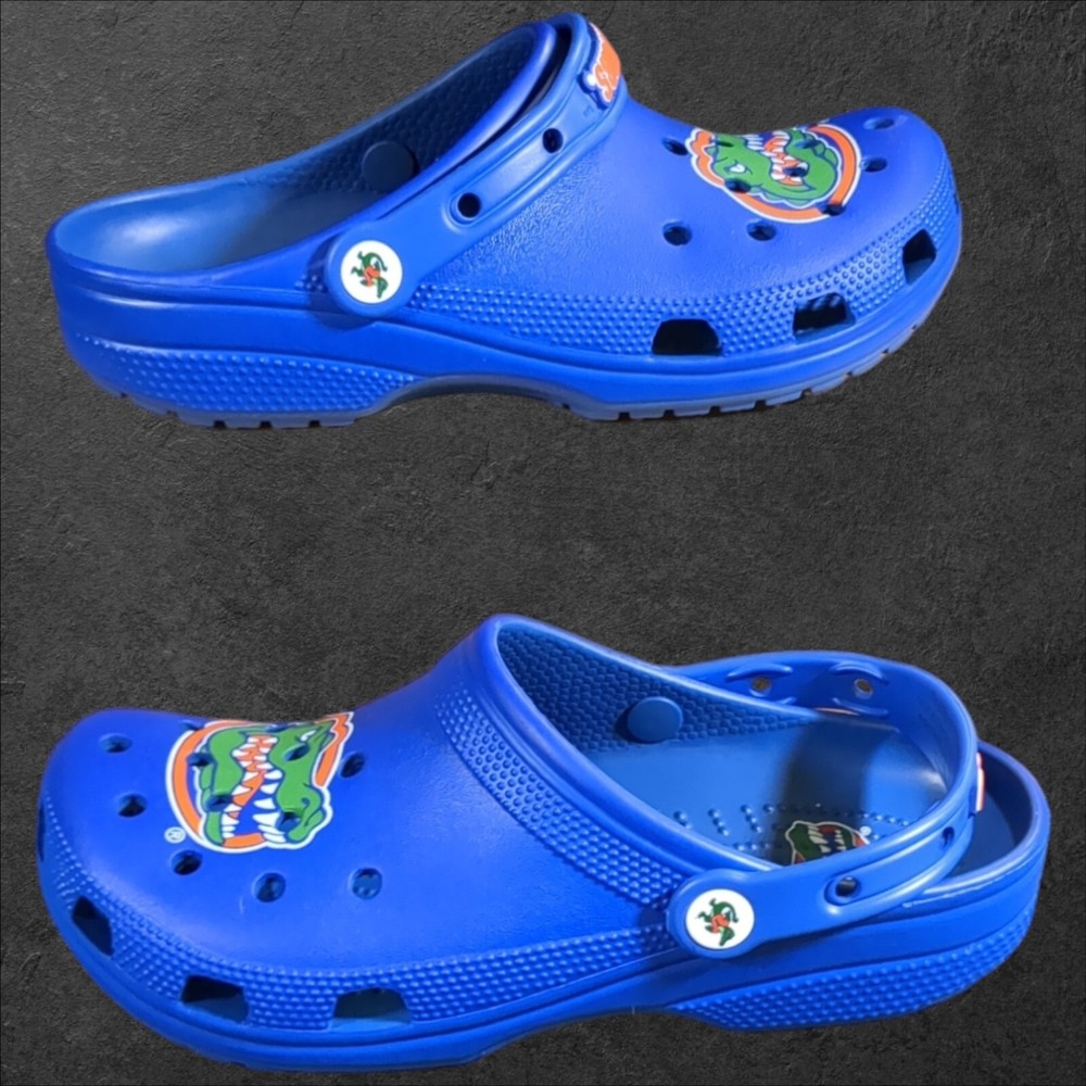 Crocs University of Florida Gators Women's 9 Men's 7 Classic Clog Blue