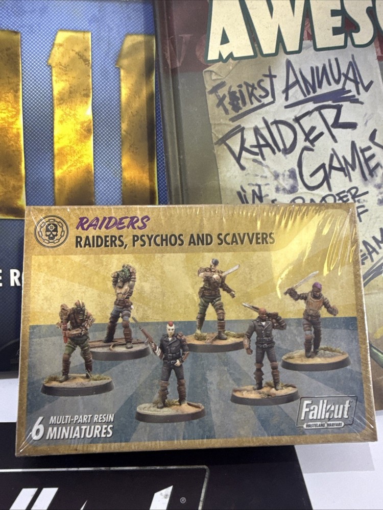 Fallout Wasteland Warfare Raiders, Scavengers & Psychos Sealed