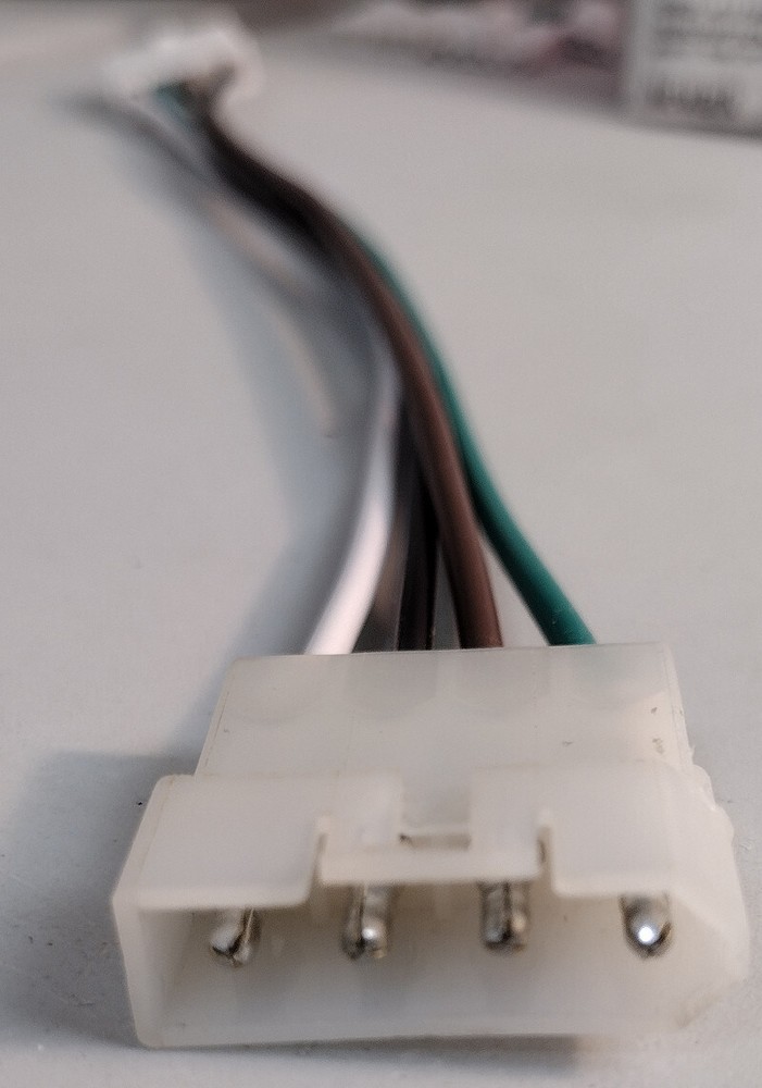 Whirlpool Ice Maker Jumper Cable 5 Pin to 4 Pin OEM ABA W11517113 W11529113-image