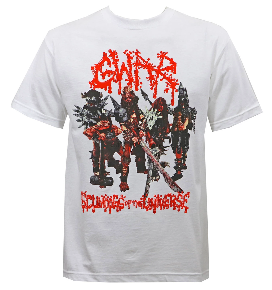 Vintage GWAR Album Men T-shirt White Cotton Unisex