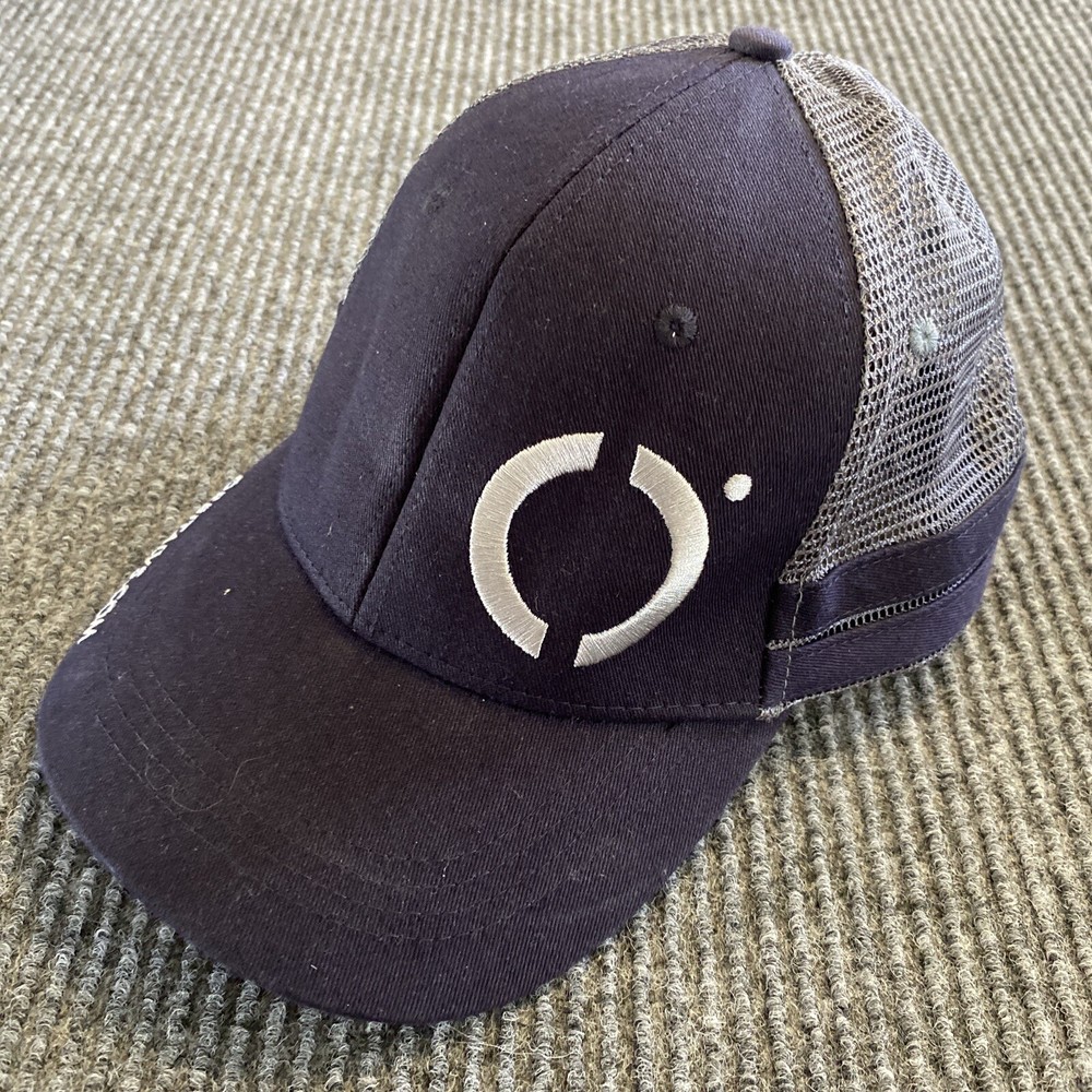 Indie Caps Orbitalvs Navy Blue Grey SnapBack Logo Hat for Men