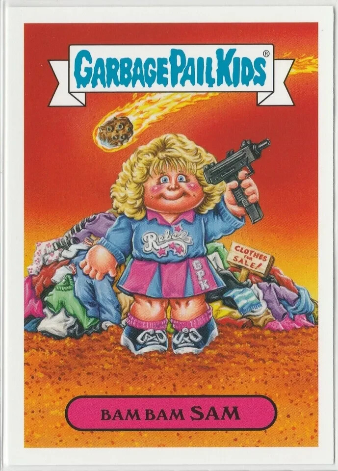 Bam Bam Sam #12b Garbage Pail Kids GPK 2019 Revenge of Oh the Horror-ible
