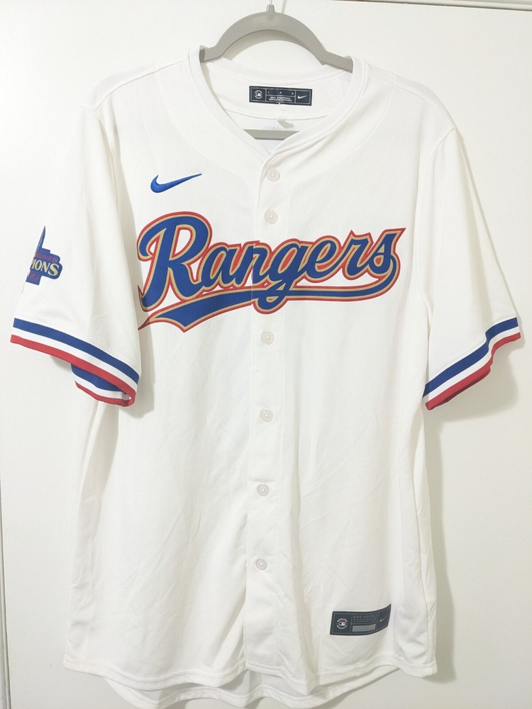 Grossman Texas Rangers 2023 World Series Champions Limited Jersey - L