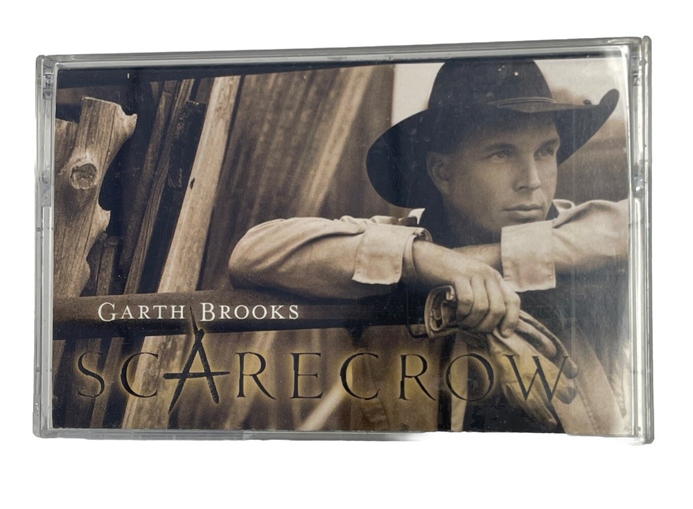 Garth Brooks Scarecrow 2001 Cassette Tape Album
