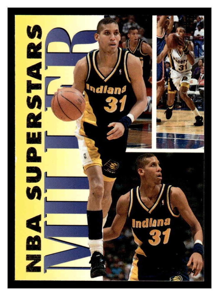1993-94 Fleer #12 Reggie Miller NBA Superstars