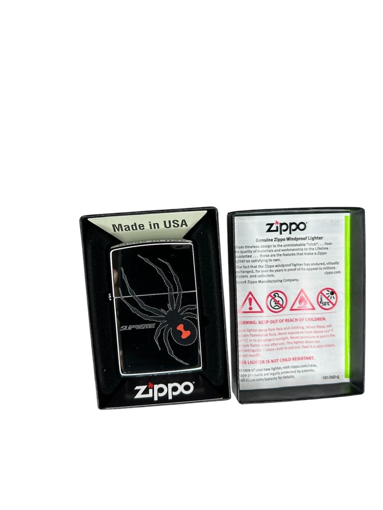 New Limited Edition Spyder And Supreme Collaboration Zippo Spider (SOLD OUT)