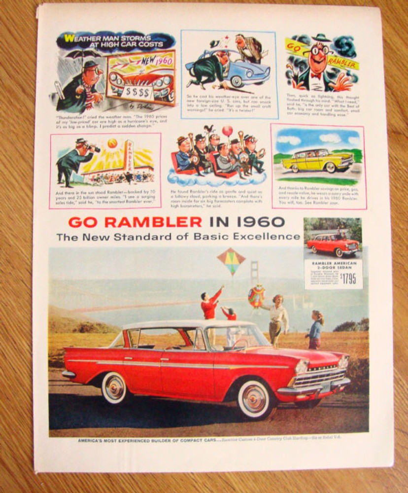 1960 Rambler Custom 4-Door Hardtop Country Club Sedan-image