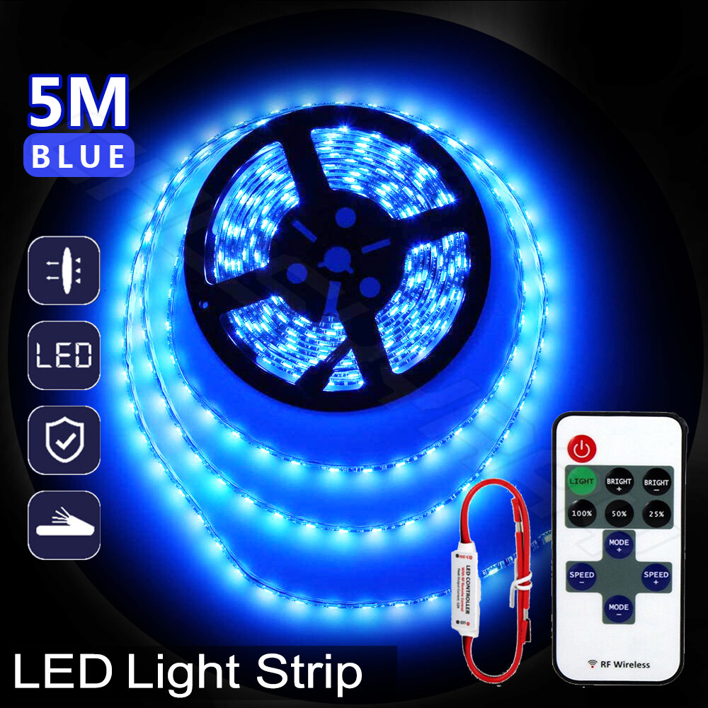 DC 5V LED strip ICE BLUE 2835 5M Flexible Light Lamps LED Light TV Background
