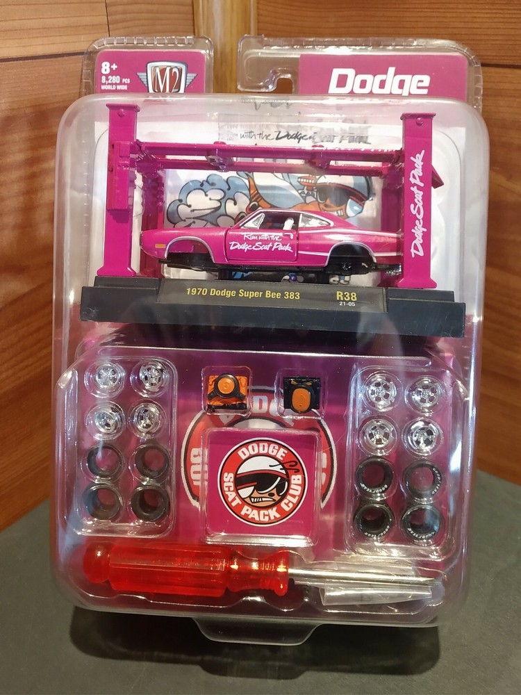 NUEVAS MÁQUINAS M2 1970 SUPER ABEJA 383 DODGE PAQUETE SCAT KIT MODELO-image