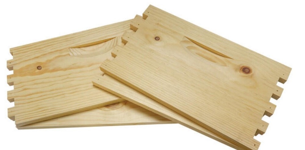 Deep 10 Frame Unassembled Pine Bee Hive with Free Shipping