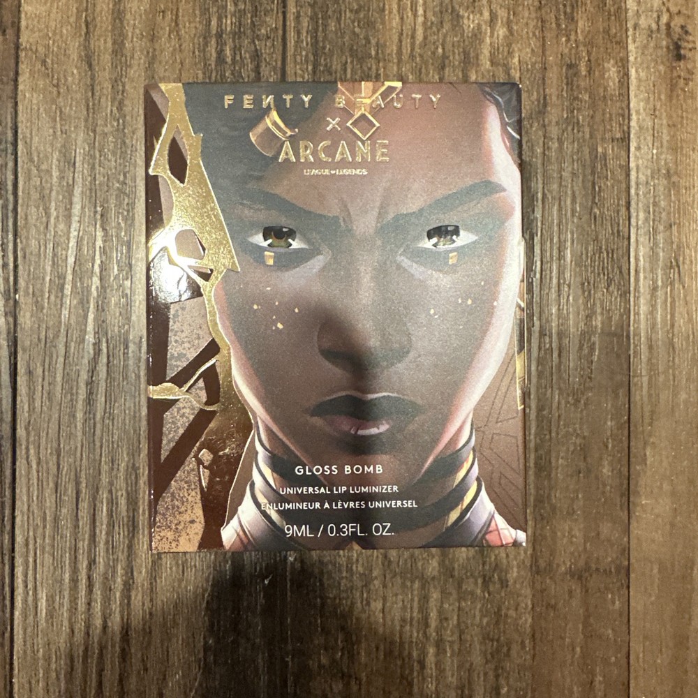 Fenty Beauty x Arcane Gloss Bomb RISKY RULIN Lip Luminizer 0.3 fl oz New