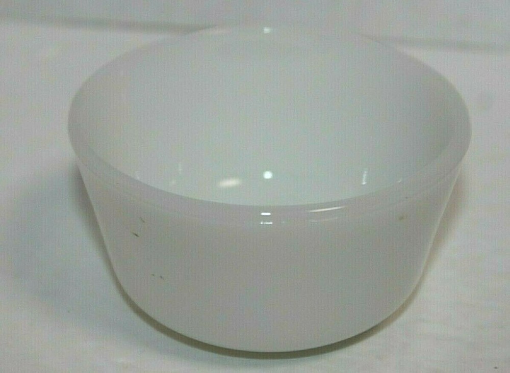 Vintage Anchor Hocking Milk Glass Custard Cup Ramekin