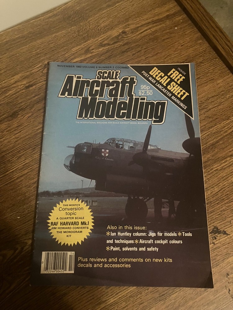 Vintage Back Issue of Scale Aircraft Modeling Magazine - November 1983