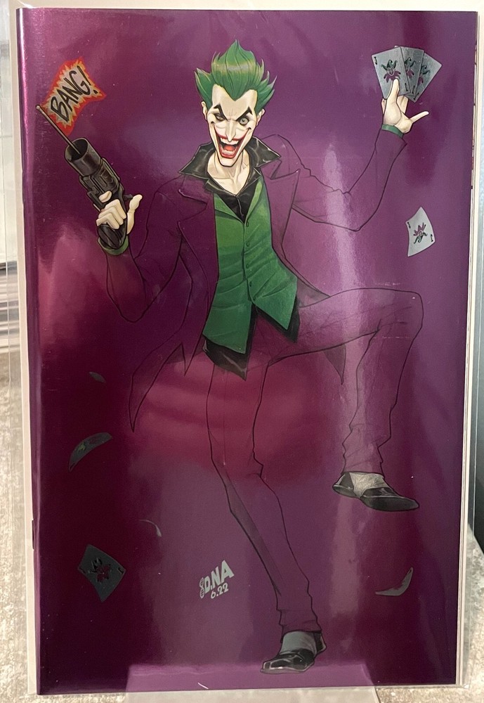 The Joker: The Man Who Stopped Laughing #1 (DC Comics, 2022) Nakayama Foil Var