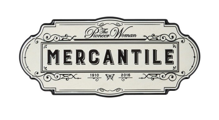 Pioneer Woman Mercantile Dee Drummond Vintage Tin Sign Brand New