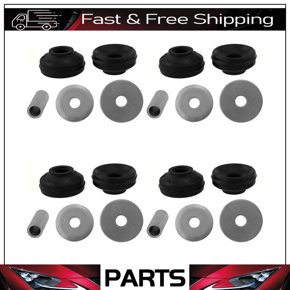 KYB Shocks & Struts Suspension Strut Mount Kit Front Rear Set Of 4 For Accord