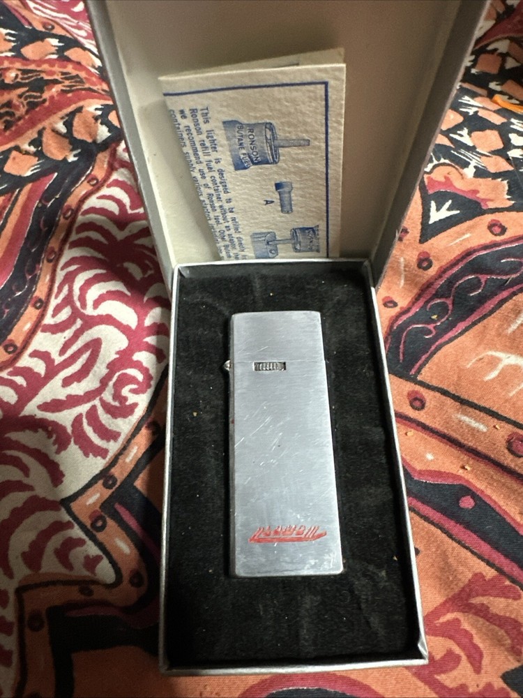 Vintage New Old Stock Barlow Lighter With Box And Papers