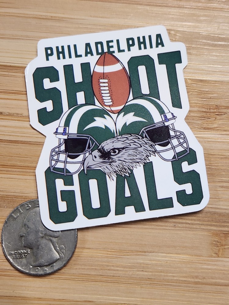 🏈 Philadelphia Eagles NFL Team Sticker Decal for Fans & Cars