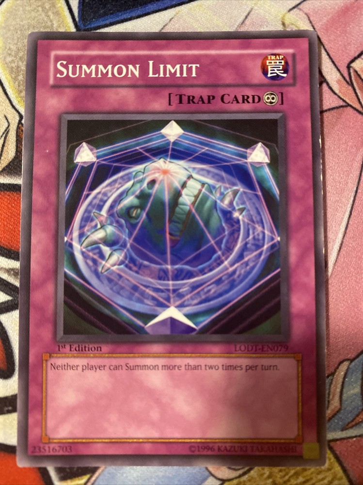 Yugioh Summon Limit LODT-EN079 Common 1st Edition Light Play-image