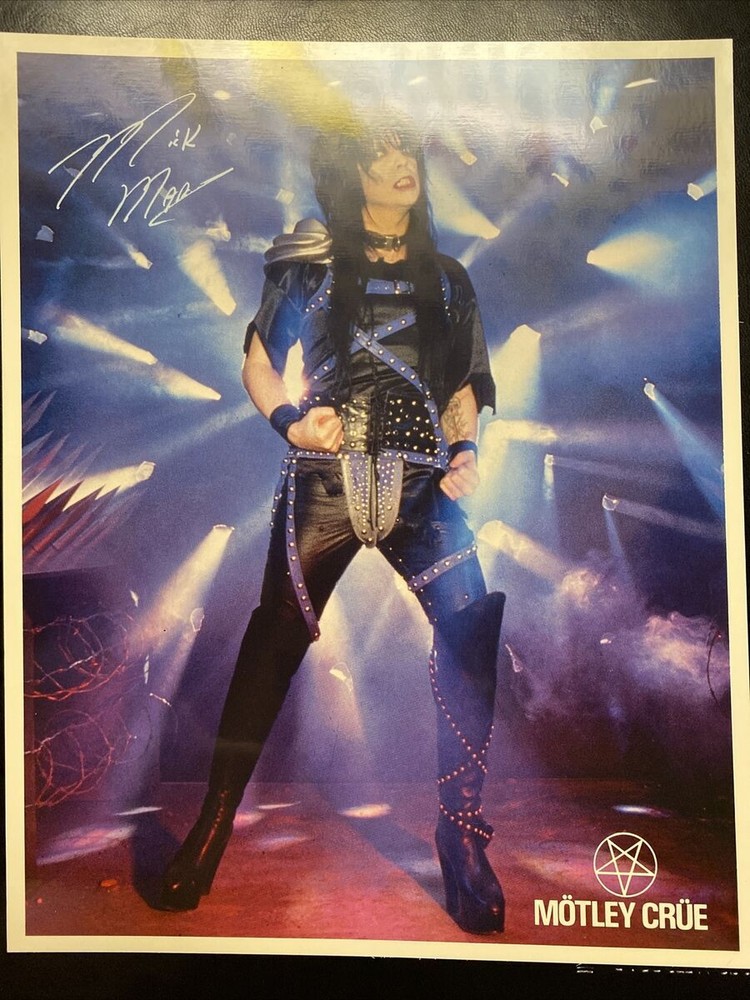 Mick Mars Motley Crue 8x10 Poster Celebrity Rock Print