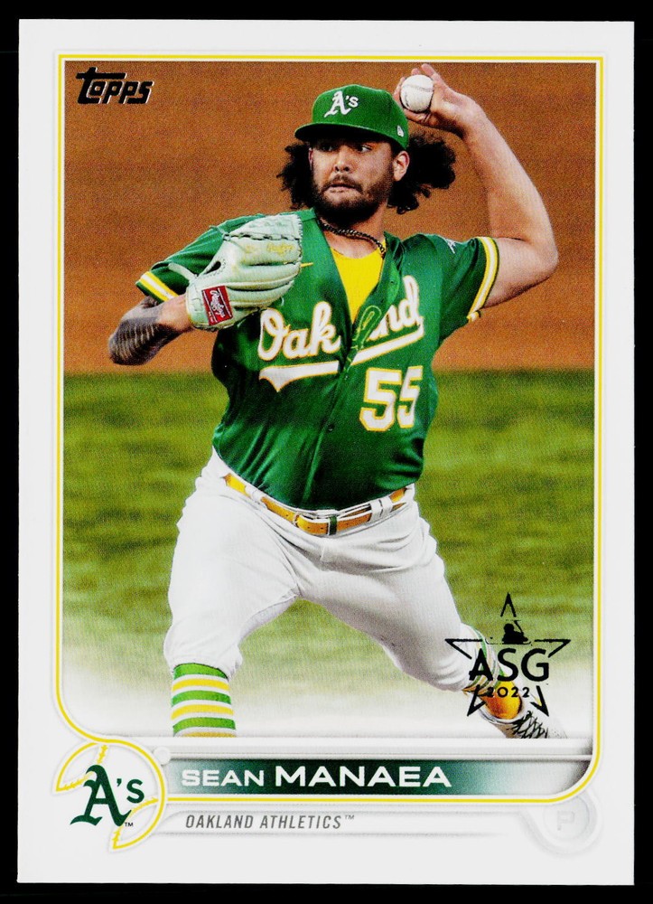 Sean Manaea 2022 Topps All-Star Game Stamped #281 Oakland Athletics