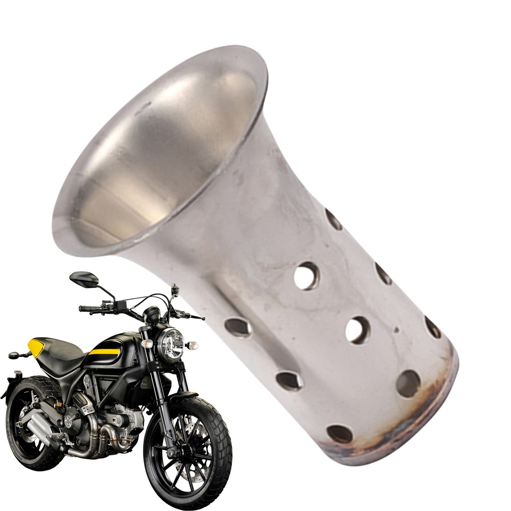 51mm/60mm Universal Motorcycle Exhaust Can Muffler Insert Baffle Pipe Silencer