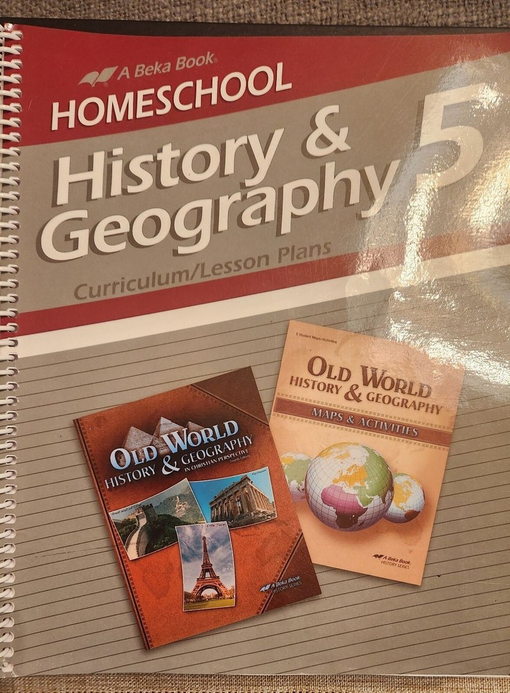 Abeka Old World History and Geography Bundle 5th Grade-image