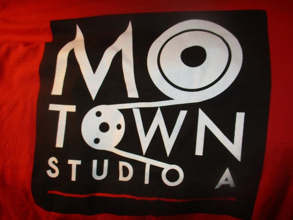 Red MOTOWN MUSEUM STUDIO A Logo T Shirt Large Detroit Soul R&B