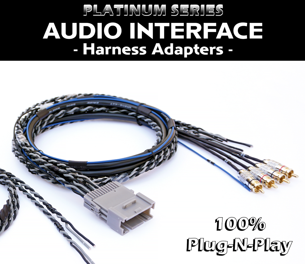 G35 (2003-2007): Audio Interface Harness Adapters. Install Amp Bypass, Sub, DSP