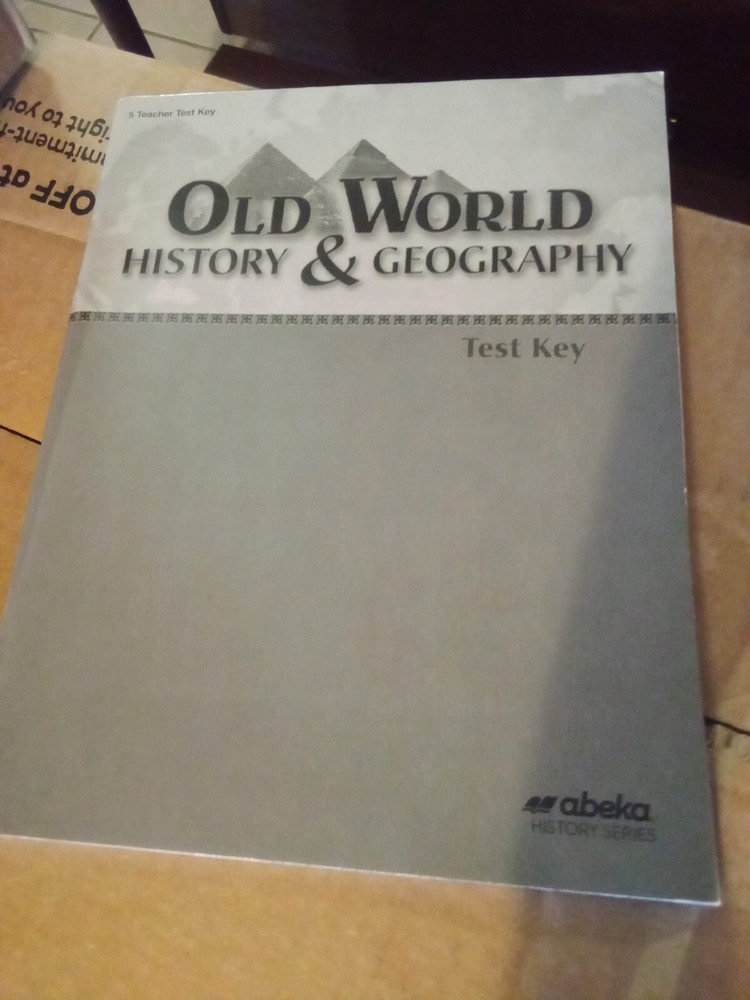 Abeka Old World History Geography 5th Grade Test Answer Key-image