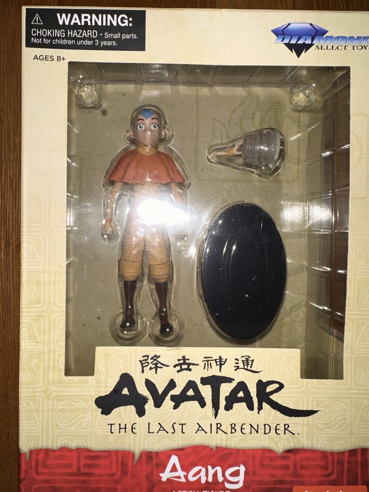 Diamond Select Avatar The Last Airbender Aang Season 1 Action Figure-image