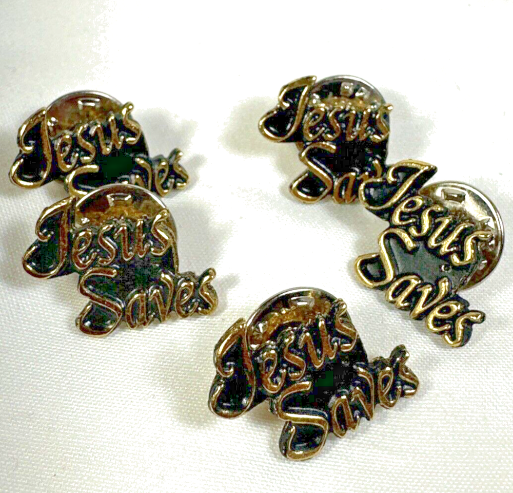 Lot of 5 Gold Color Metal 