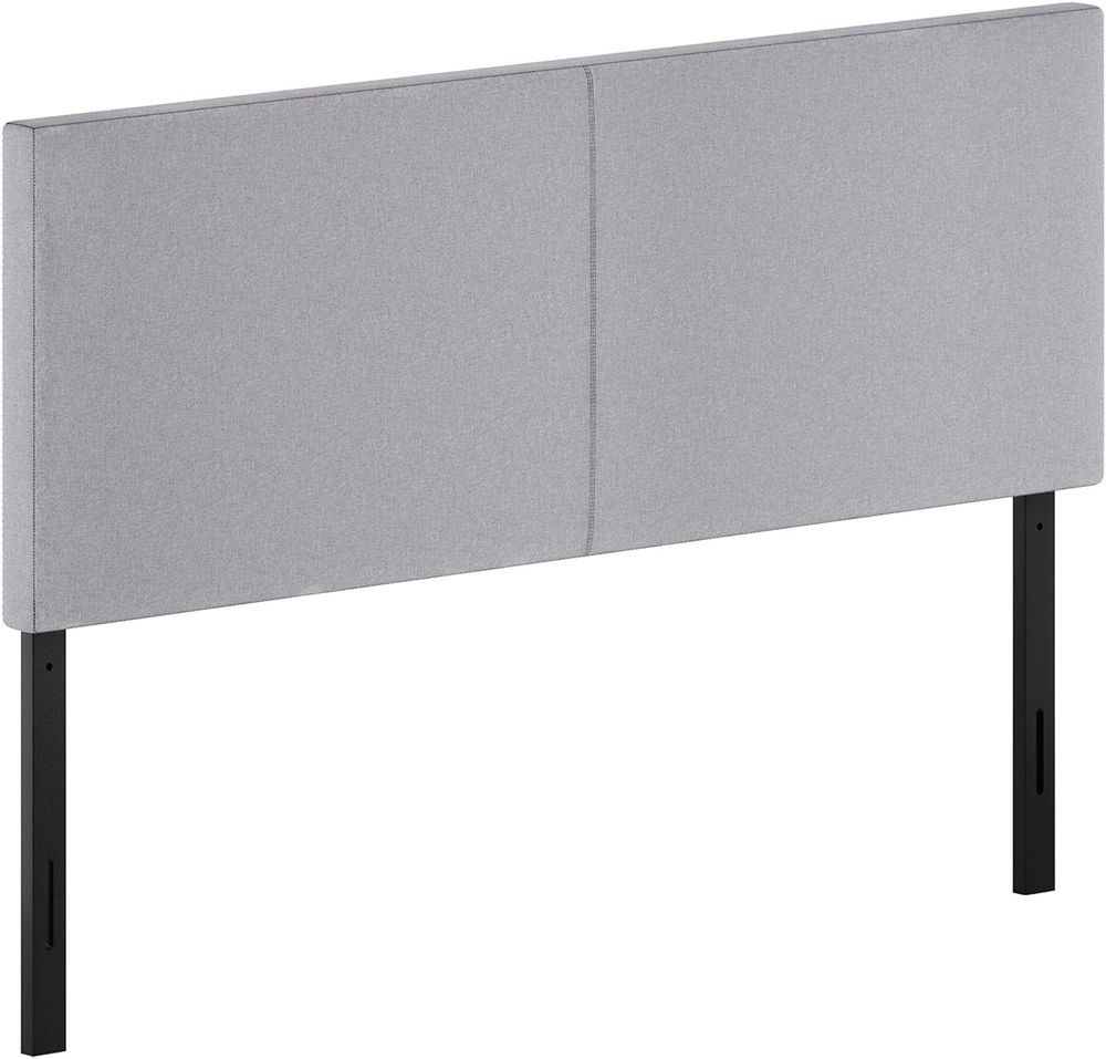 Roanne Upholstered Headboard, Queen, Glacier