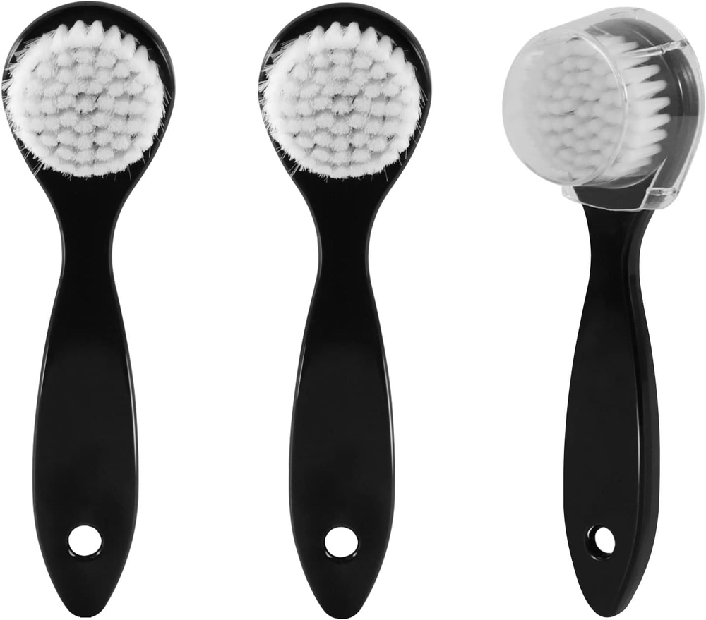 Facial Cleansing Brush, 3 Packs Manual Face Brushes for Cleansing and Exfoliatin