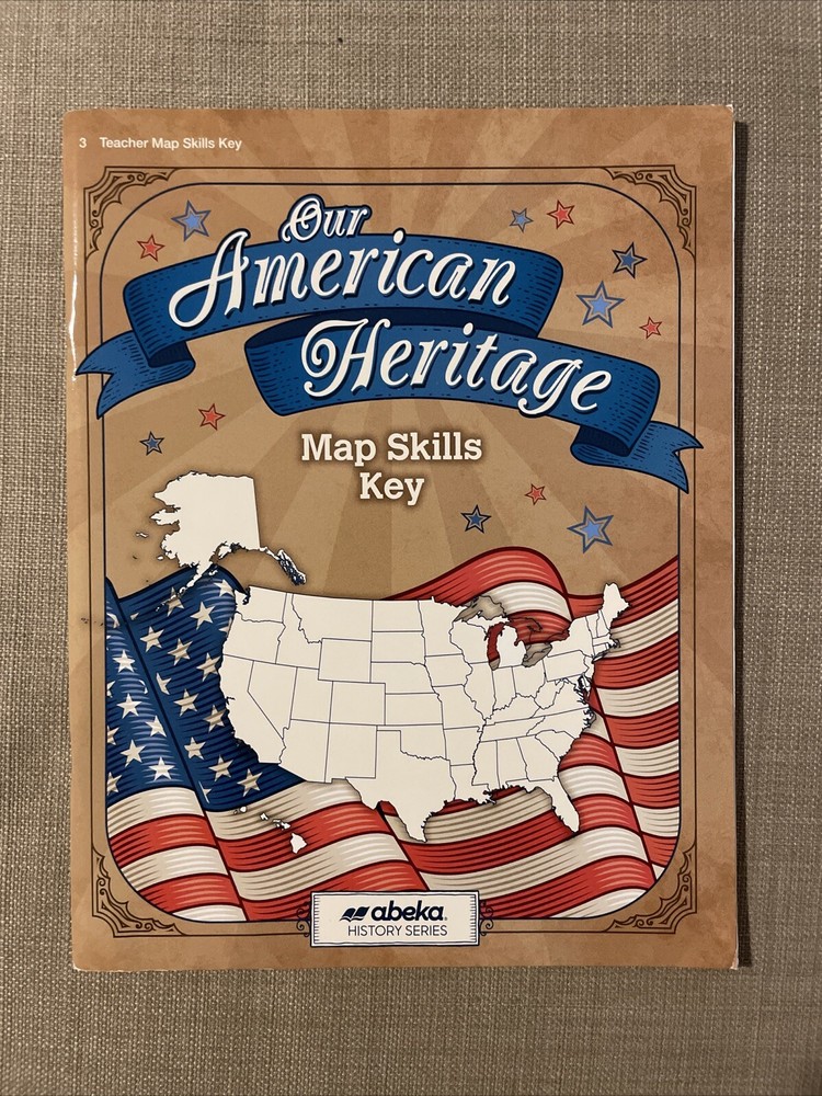 Abeka Our American Heritage Grade 3 Map Skills Teacher Answer Key-image