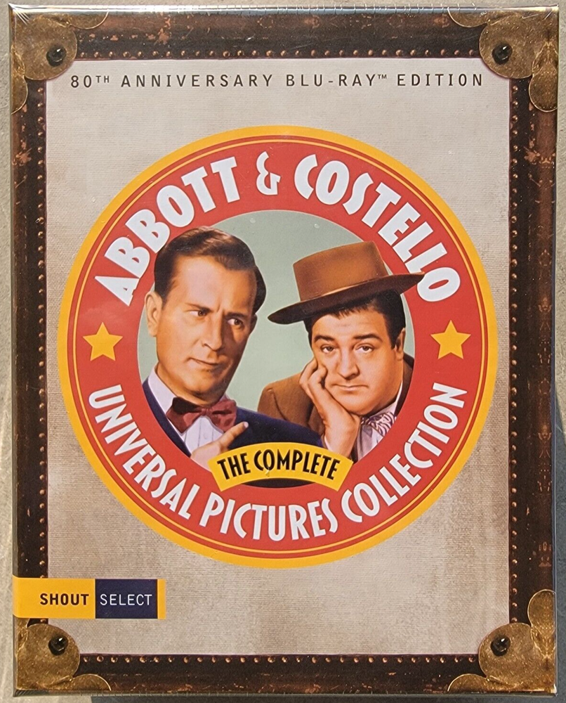 Abbott & Costello 80th Anniversary The Complete Universal Collection Blu-Ray NEW-image
