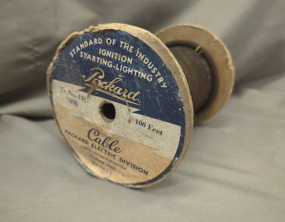 Packard Automotive Cable Starting, Lighting, Ignition Vintage Antique